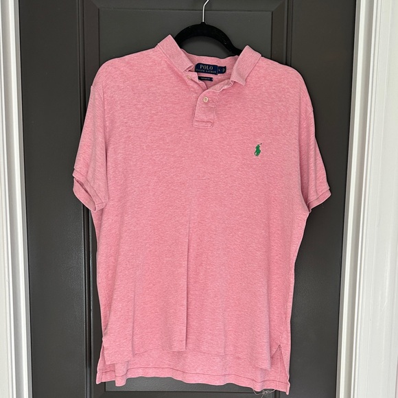 Polo Ralph Lauren Other - Polo by Ralph Lauren Classic Pink Polo Shirt Size L